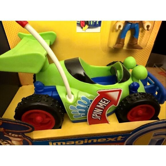 WOODY & R.C. Toy Story IMAGINEXT Disney PIXAR Figure RACE CAR Fisher-Price NEW - Picture 3 of 11